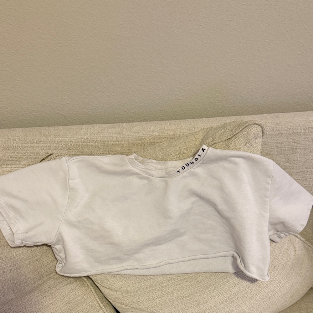 YoungLA 100% Cotton Crop Tee